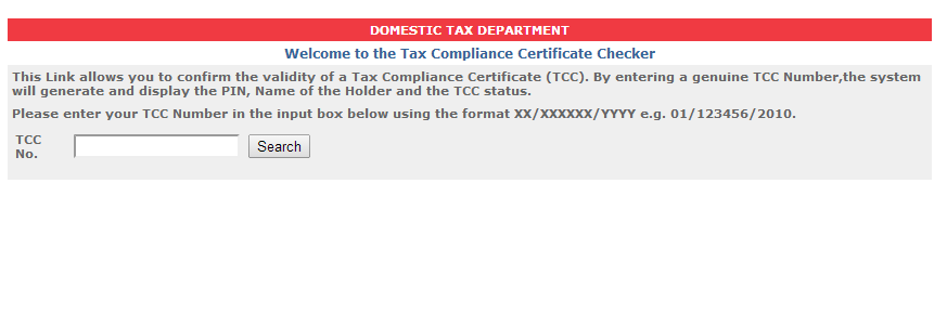 KRA Tax Compliance Checker